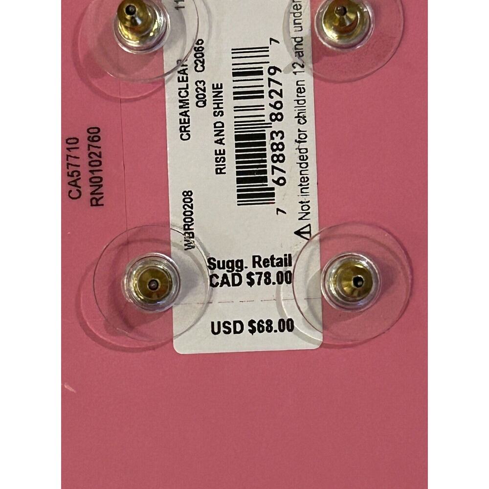 NWT Kate Spade 2 Pairs of Rise and Shine Studs - Picture 5 of 5